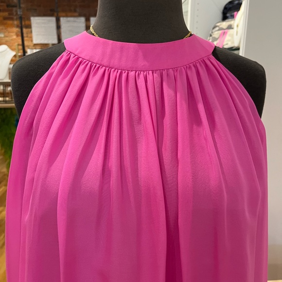 RAOUL Pink Silk Sleeveless Dress, GUC, Size 14 💓 - Picture 7 of 14